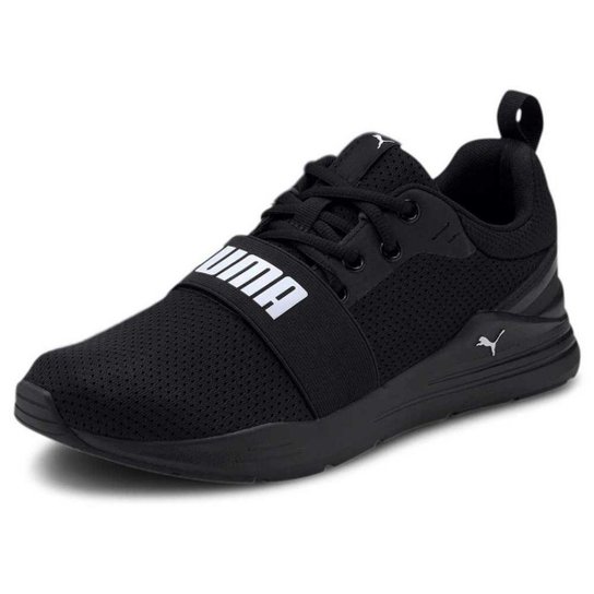 Tênis Puma Wired Run Preto Esportivo - Preto Menor preço em Tênis Puma Wired Run Preto Esportivo - Preto