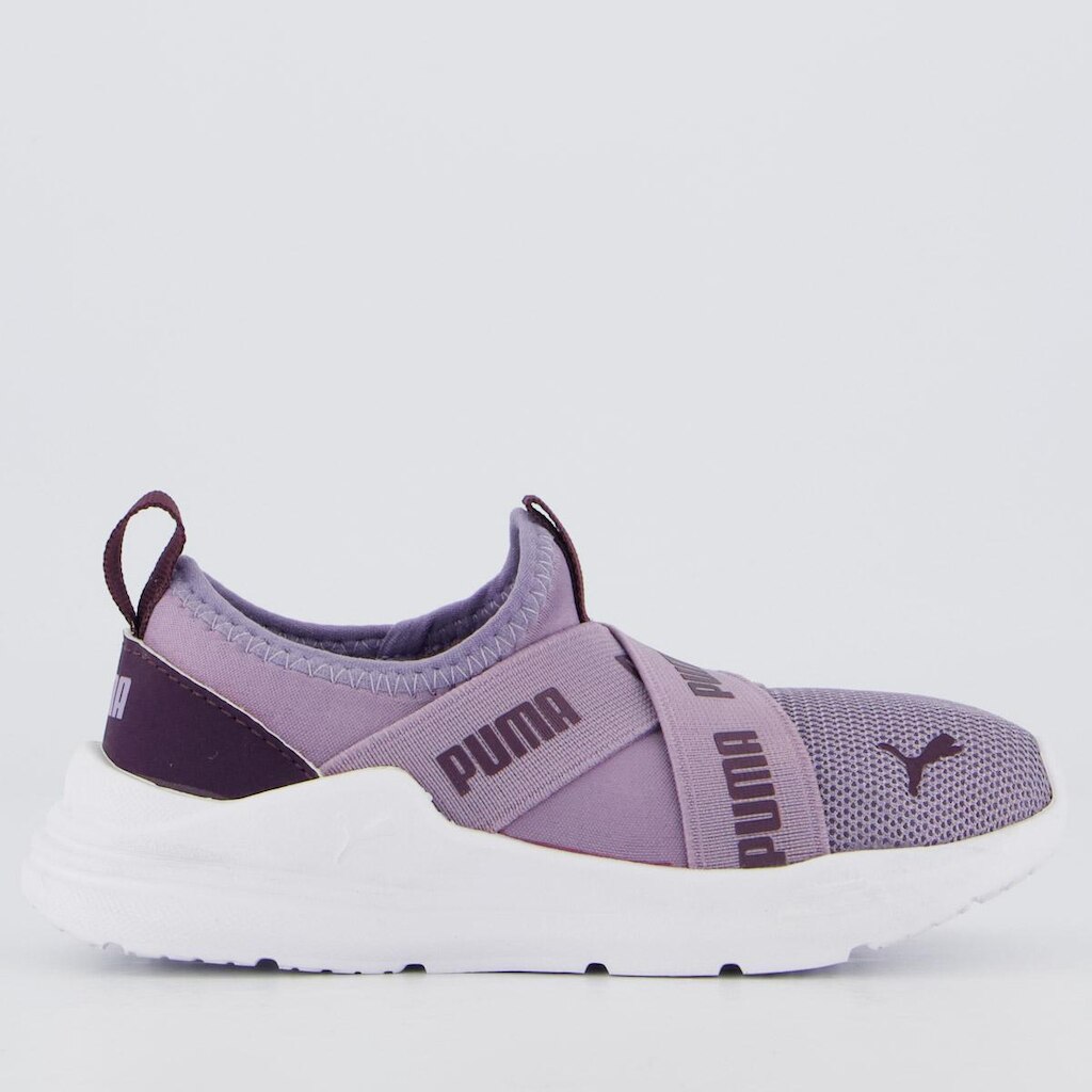 Tênis Puma Wired Run Slip On Infantil