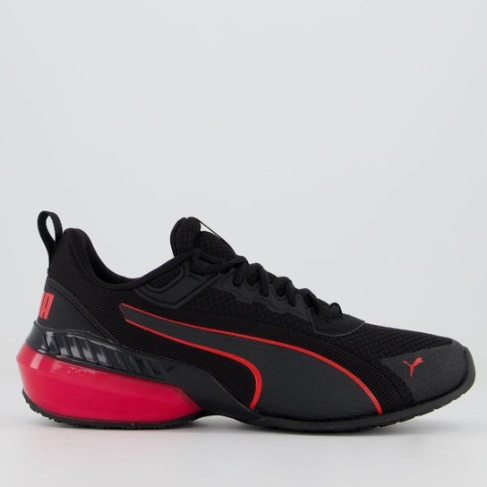 Tênis Puma X-Cell Uprise Preto e Vermelho - Preto Menor preço em Tênis Puma X-Cell Uprise Preto e Vermelho - Preto