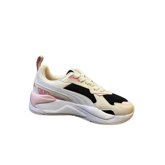 TENIS PUMA X RAY 3 BRANCO ROSA FEMININO