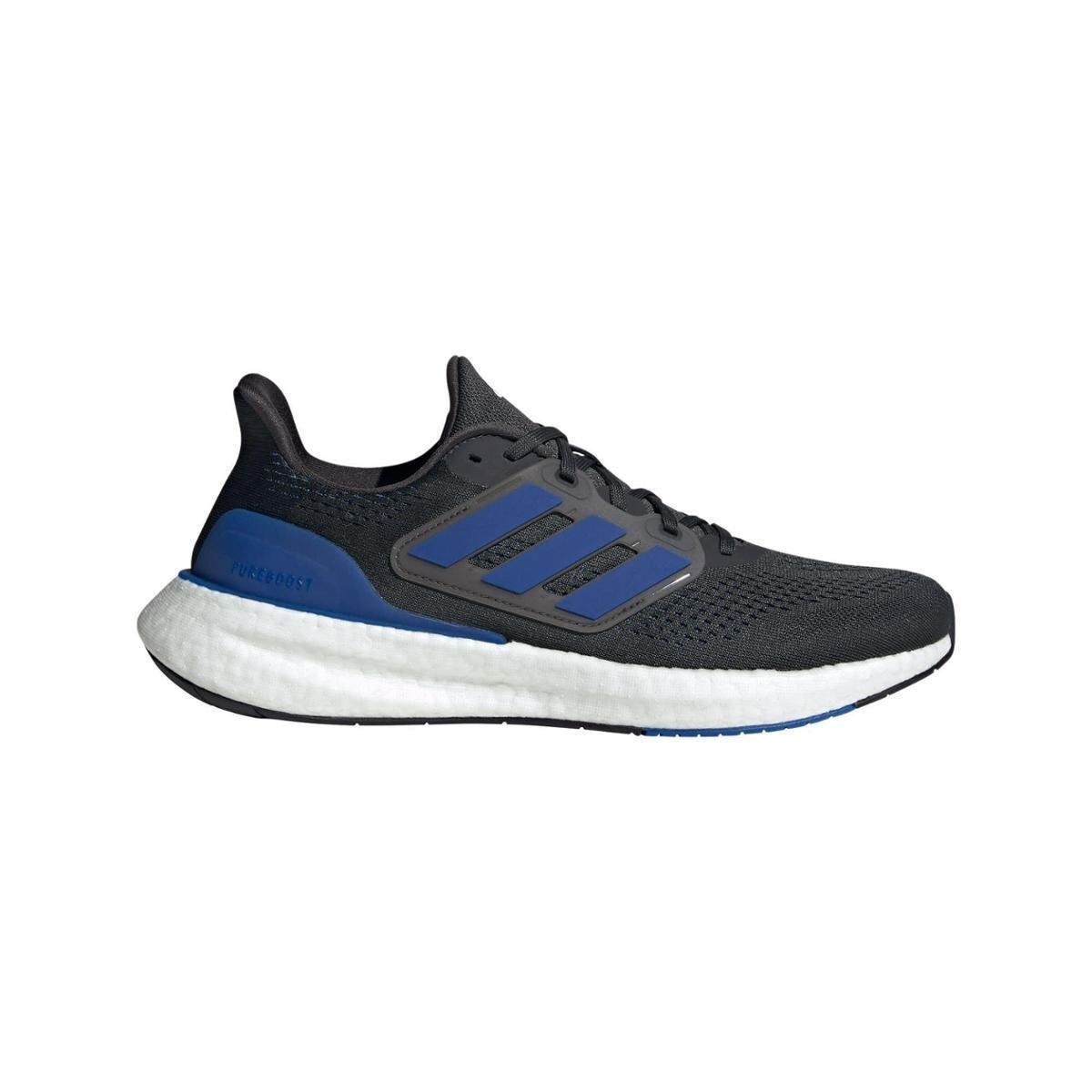 Tênis Pureboost 23 Adidas Azul Royal+Preto Netshoes