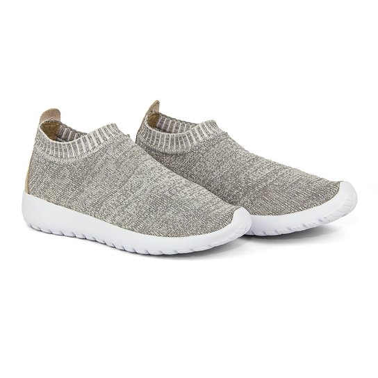 Tênis Q&A Jogger Feminino - Cinza