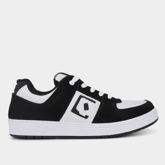 Tênis Qix 90s Estilo Retrô Robusto Sneaker Skatista - Preto+Branco Menor preço em Tênis Qix 90s Estilo Retrô Robusto Sneaker Skatista - Preto+Branco