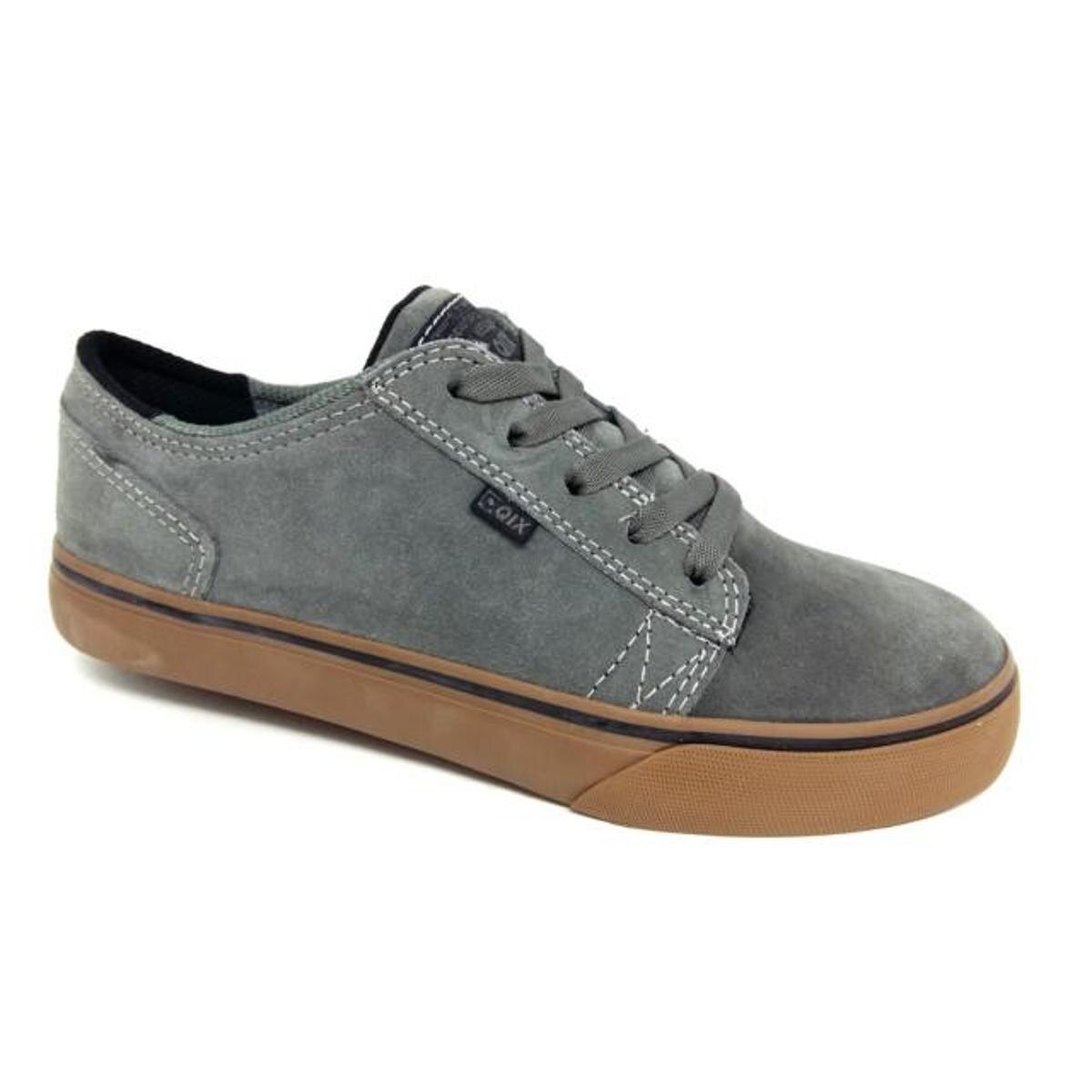tenis qix cinza masculino