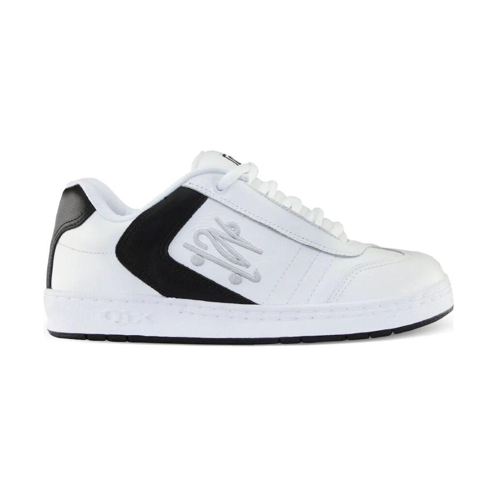Tênis Qix Chorão 02 Skatista Branco e Preto