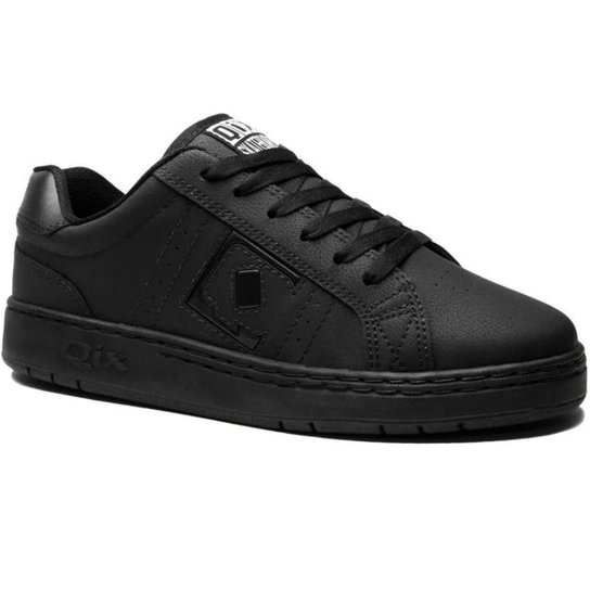 Tênis Qix Combat Retro Skate Masculino - Preto Menor preço em Tênis Qix Combat Retro Skate Masculino - Preto