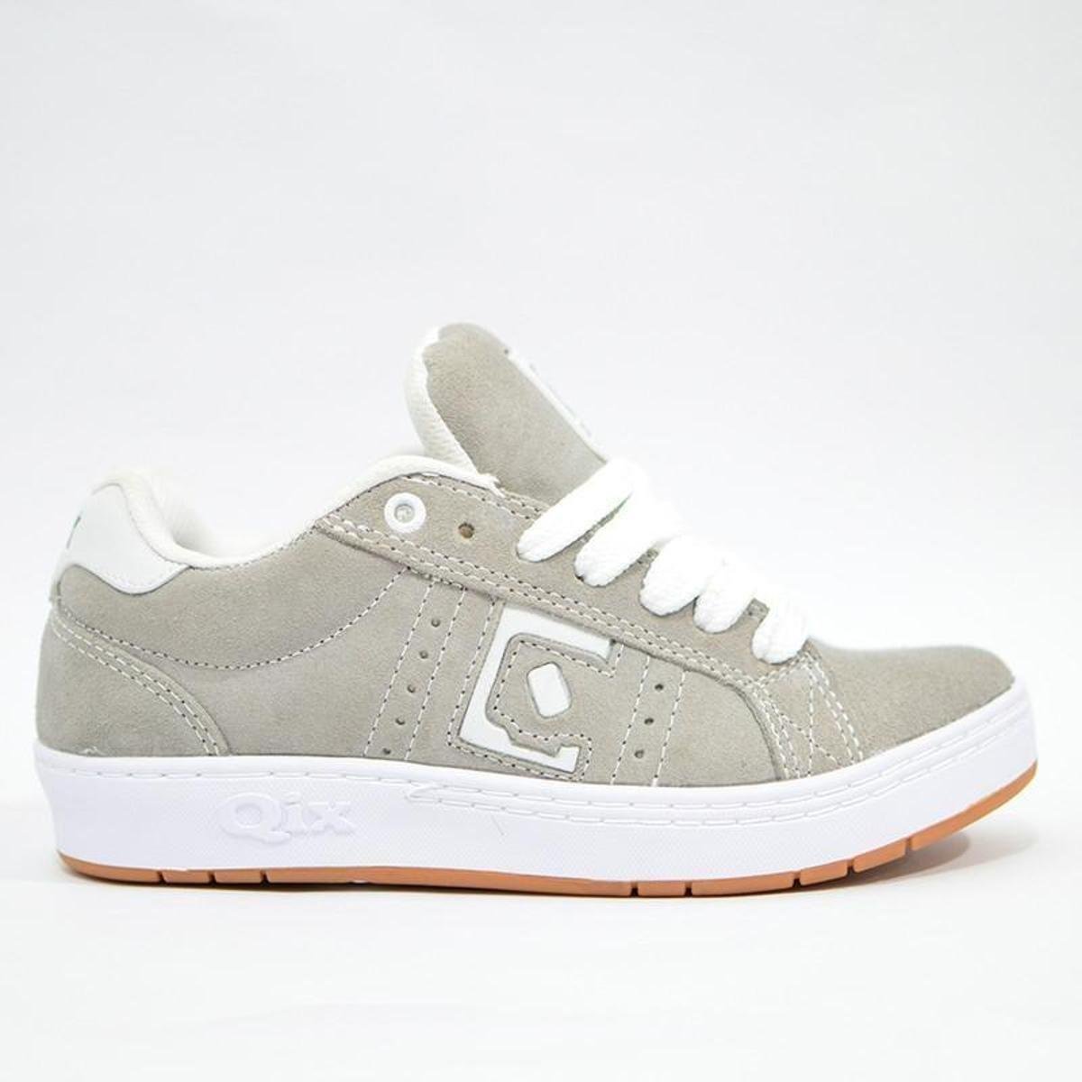 Tênis Qix Combat Suede e Branco