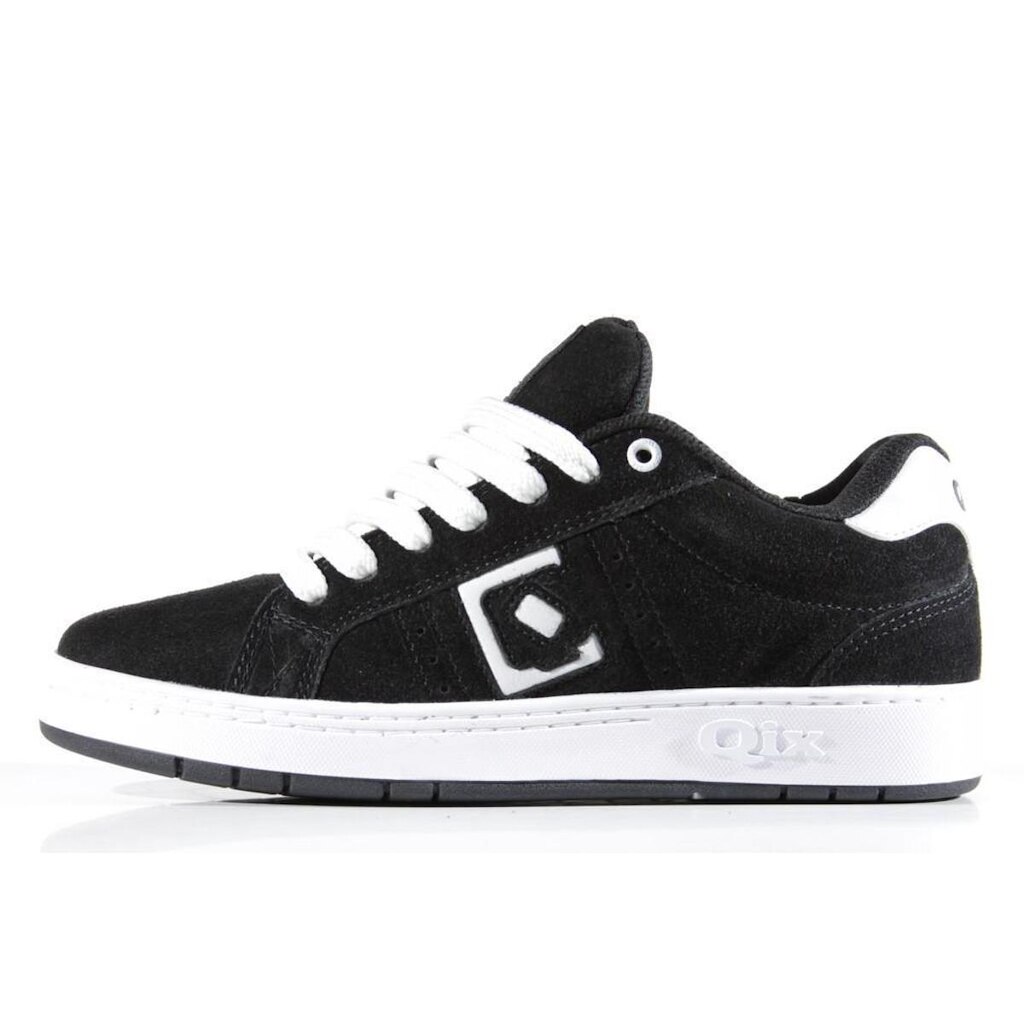 Tênis Qix - Combat Suede Preto/Branco