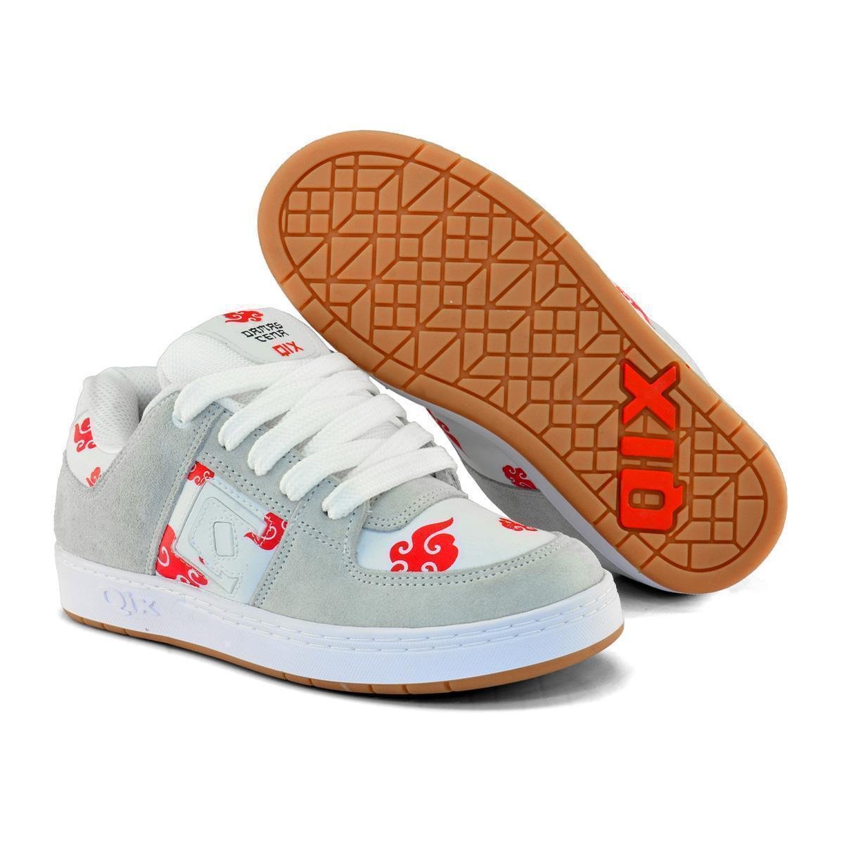 Tênis Qix Damascena 90s Og Akatsuki Masculino QX-52010029 - Branco