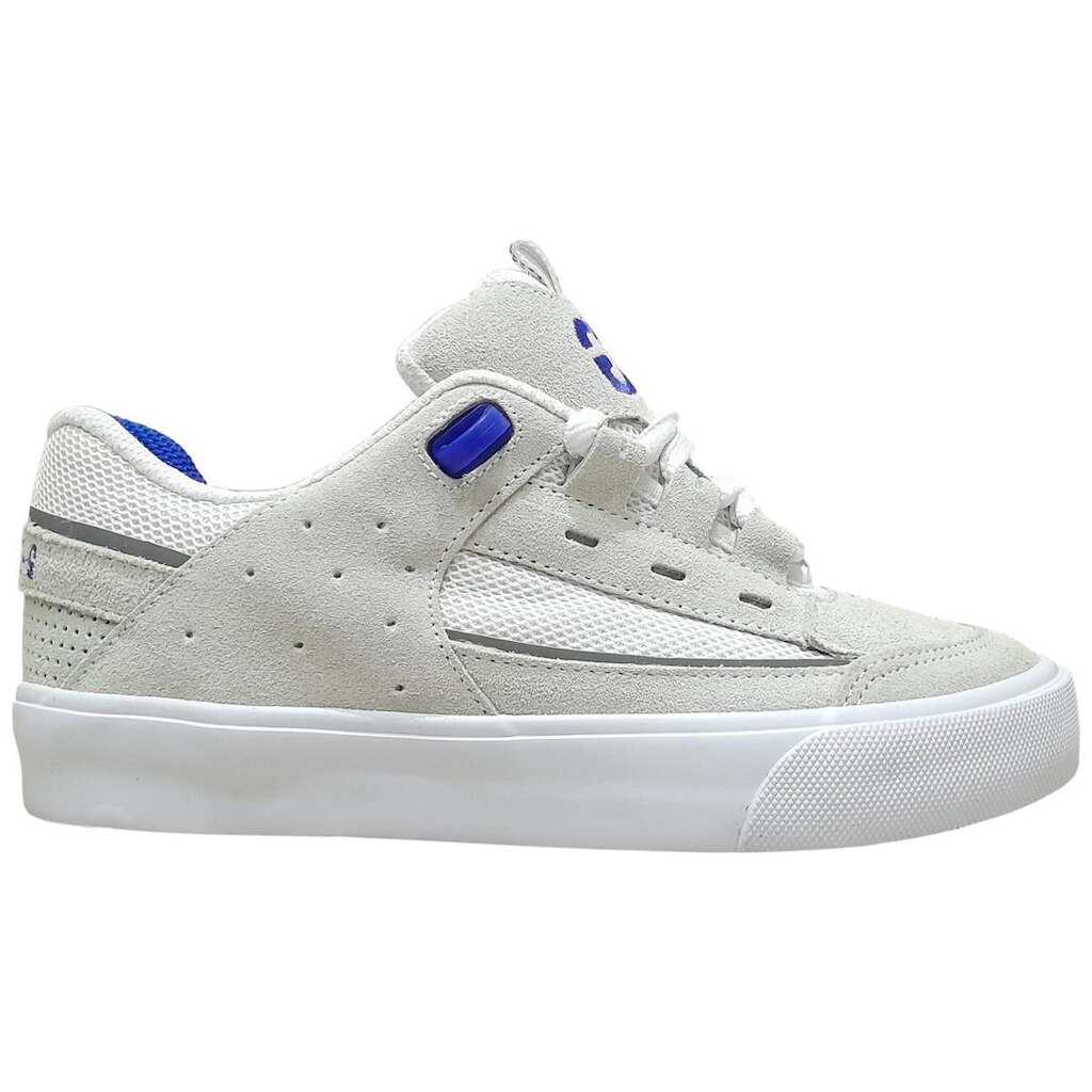 Tênis Qix Double-G Squad Camurça Branco Gelo Royal DGVU0010