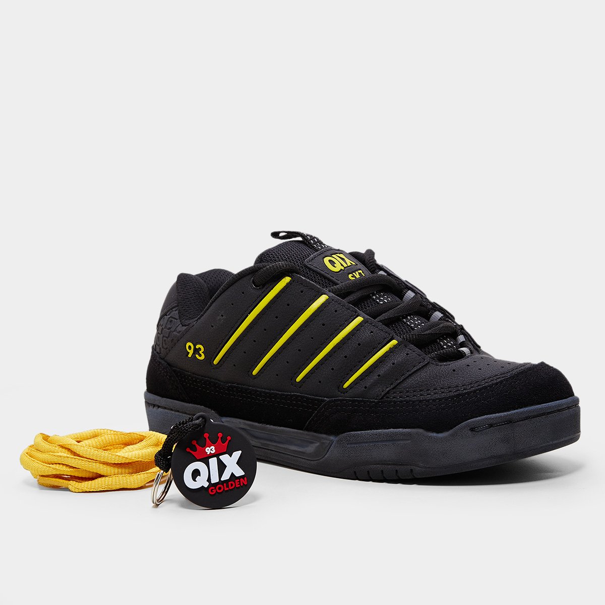 Tênis Qix Golden Masculino - Preto+Amarelo | Netshoes