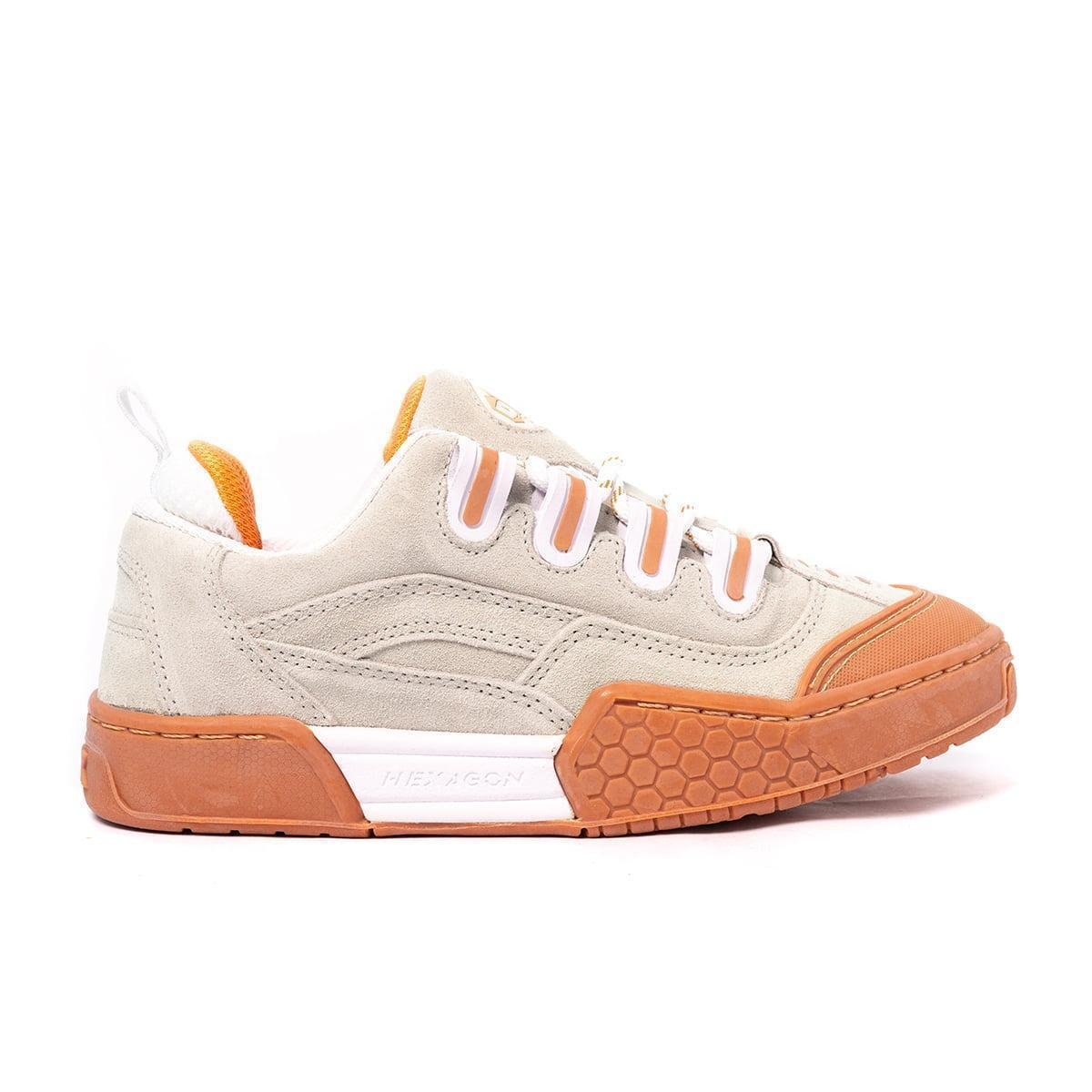 Tênis Qix Hexagon Alvejado Natural - Bege | Netshoes