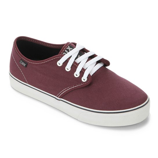 Tênis Qix Nb Vulcan Masculino - Bordô Menor preço em Tênis Qix Nb Vulcan Masculino - Bordô