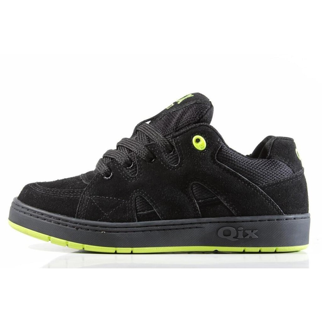 Tênis Qix - Plaza Preto/Verde Limão/Preto