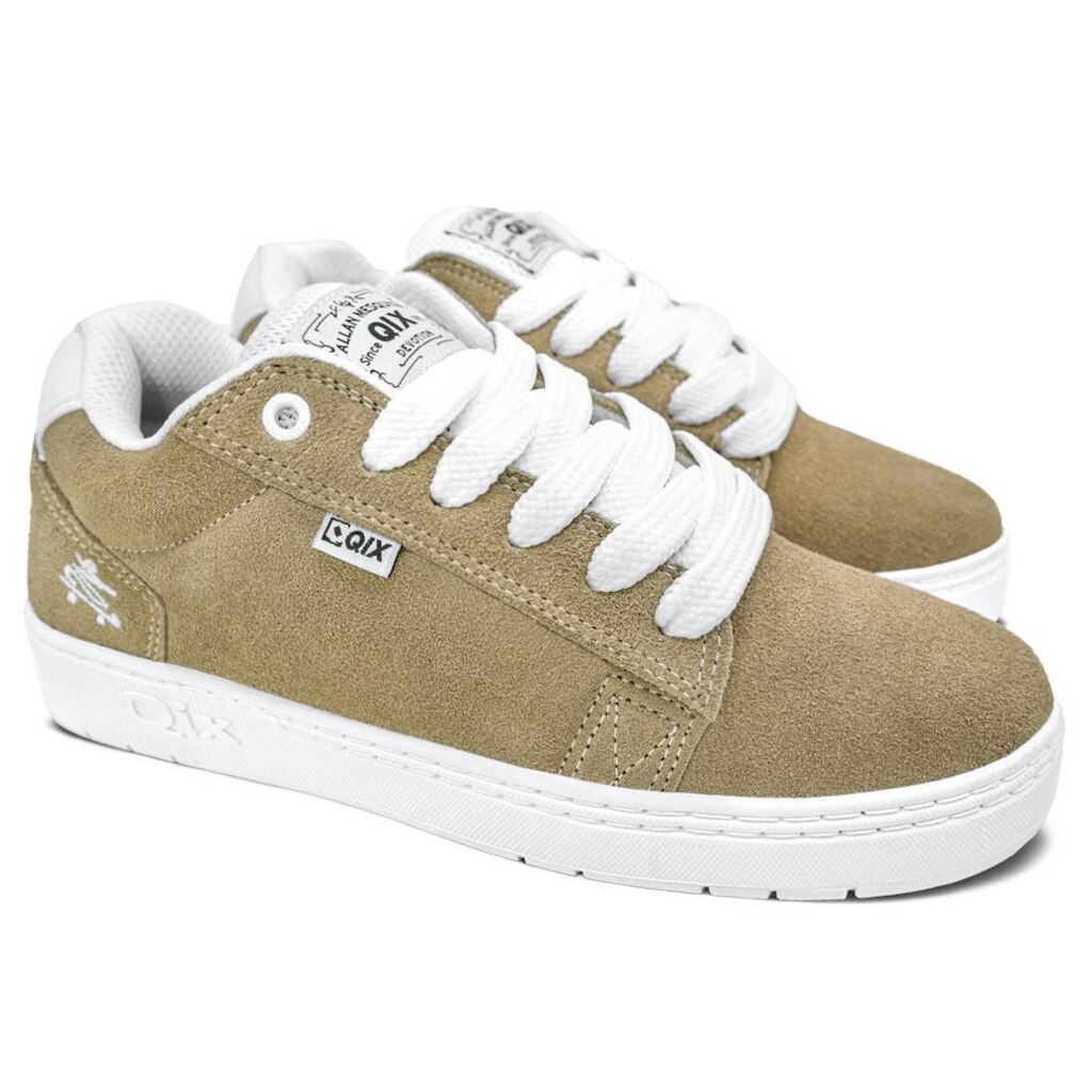 Tênis Qix Pro Model Allan Mesquita x Chorão Branco
