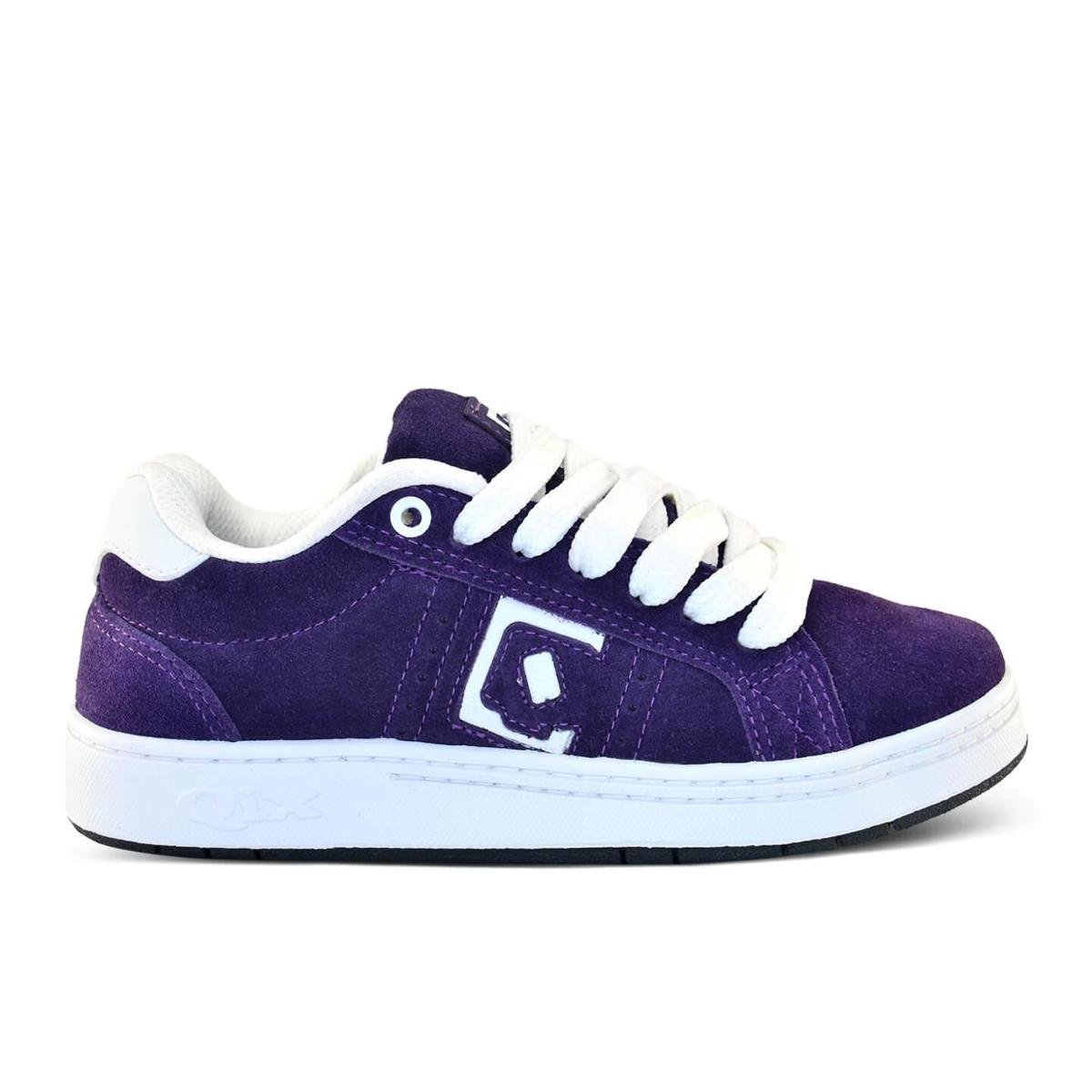 Tênis Qix Skate Combat Suede - Roxo | Netshoes