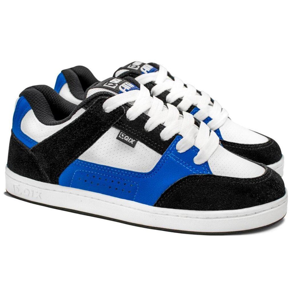Tênis Qix Skate Retrô AM Azul Branco