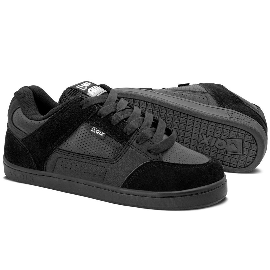 Tênis Qix Skate Retrô AM - Preto | Netshoes