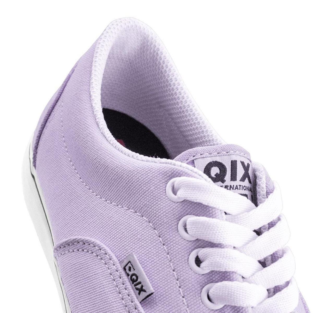 Tênis Qix Sunset Vulcanizado Unissex | Lilás - Lilás | Netshoes
