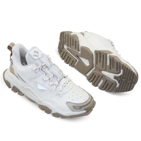 Tênis Qix Trek - Branco/Rato