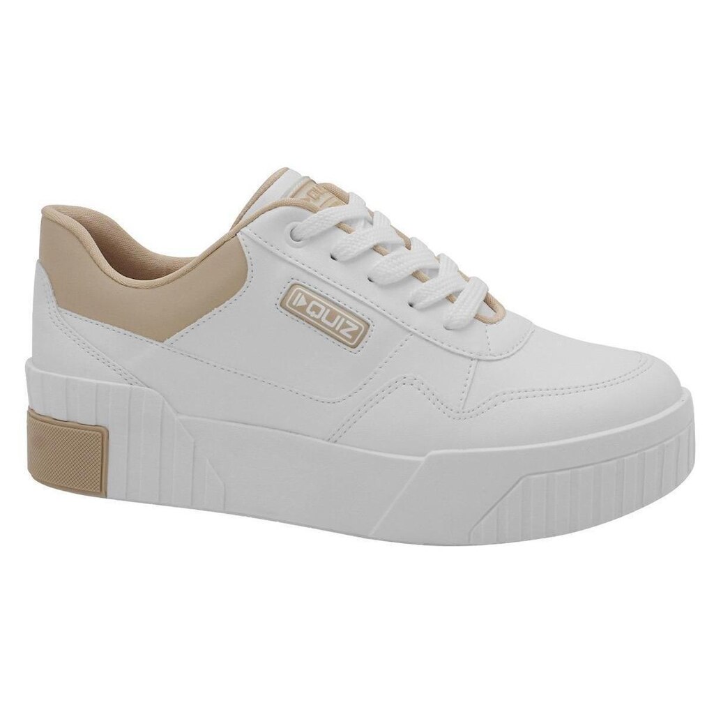 Tênis Quiz Plataforma Branco Feminino