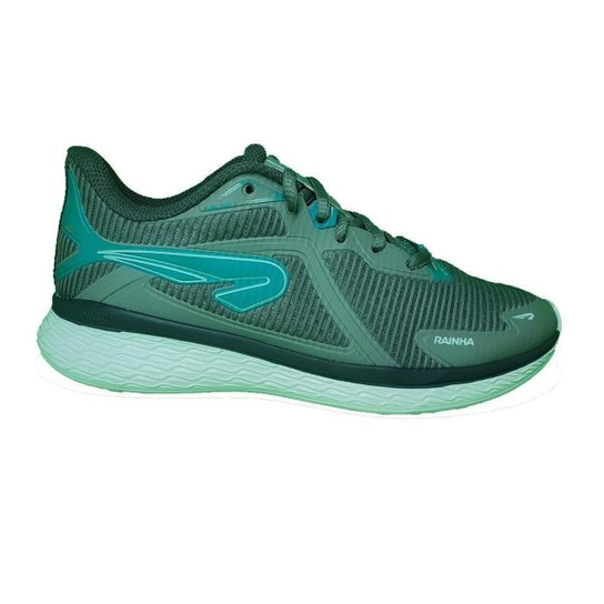 Tênis Rainha Hero Masculino - Cinza+Verde Água Menor preço em Tênis Rainha Hero Masculino - Cinza+Verde Água