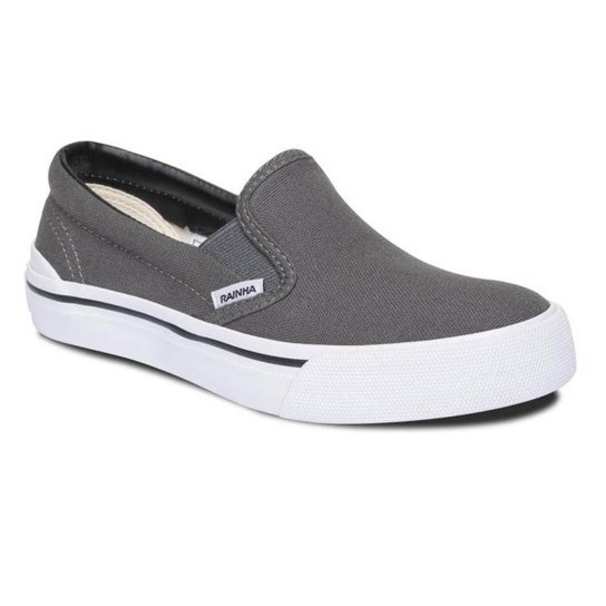 Tênis Rainha Iate Jr - Chumbo Menor preço em Tênis Rainha Iate Jr - Chumbo