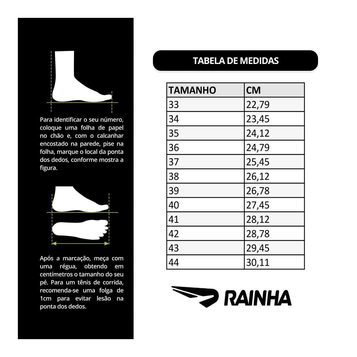 tabela de medidas tenis adidas feminino