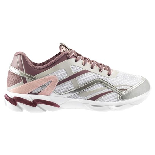 Tênis Rainha Spring Feminino Branco+Rosa Netshoes