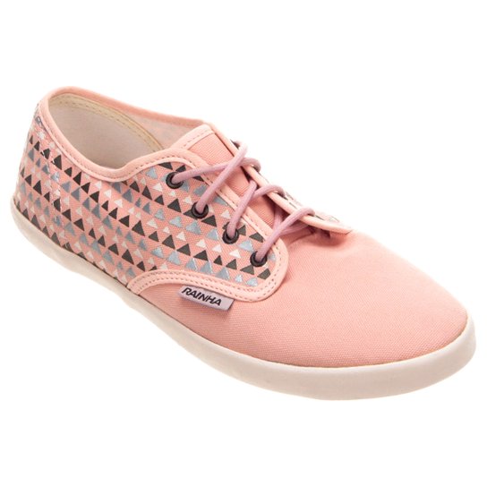 Tênis Rainha Ventane Print - Rosa