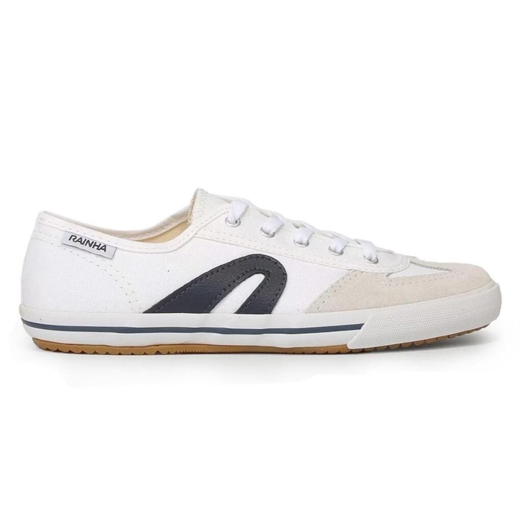 Tênis Rainha VL-2500 Masculino - Branco e Marinho - 40