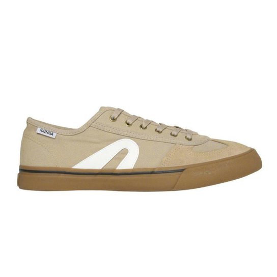 Tênis Rainha VL 2500 Urban Unissex - Bege+Marrom Menor preço em Tênis Rainha VL 2500 Urban Unissex - Bege+Marrom