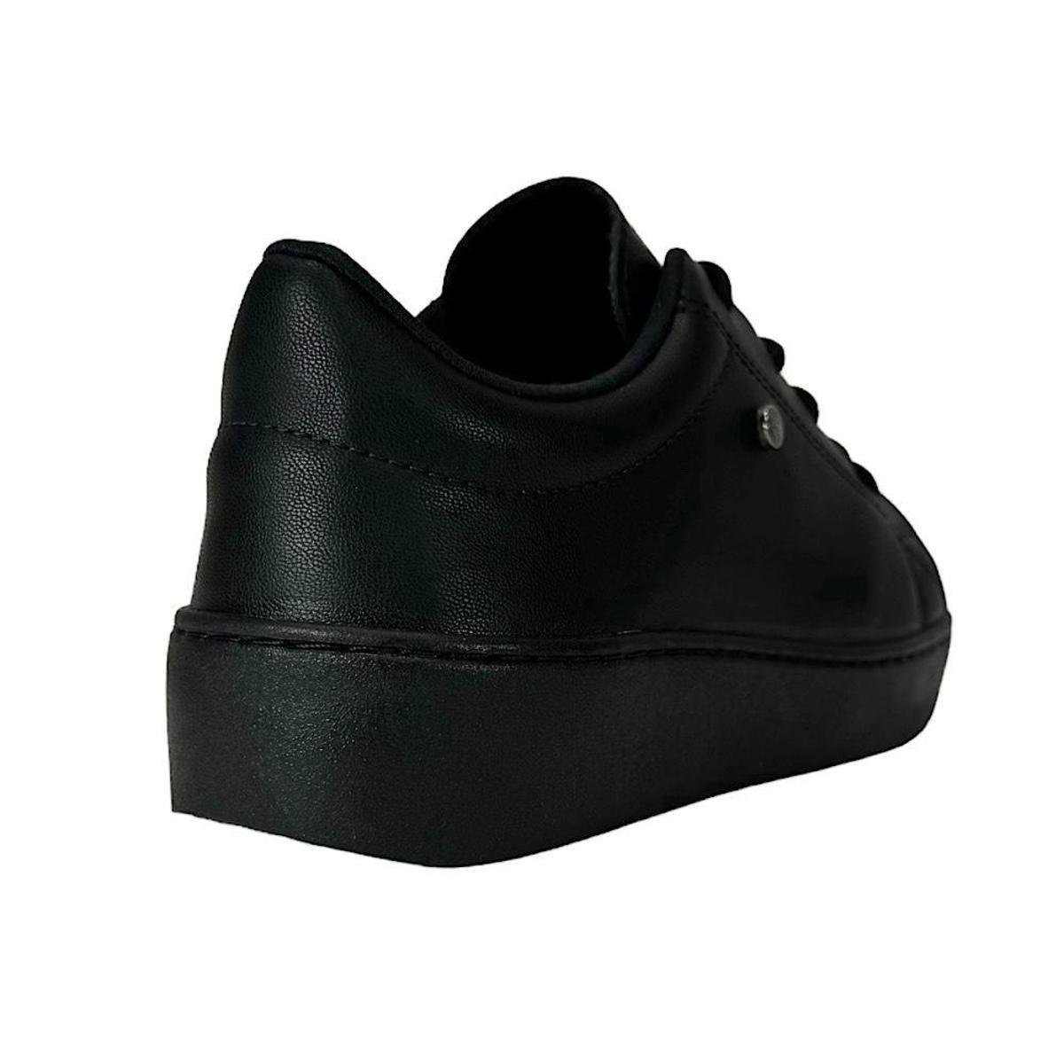 Tênis Ramarim Casual Feminino Monocolor 76224 Preto