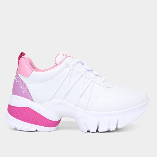 Tênis Ramarim Chunky Elásticos Feminino - Branco+Roxo é ruim? Tênis Ramarim Chunky Elásticos Feminino - Branco+Roxo é boa?
