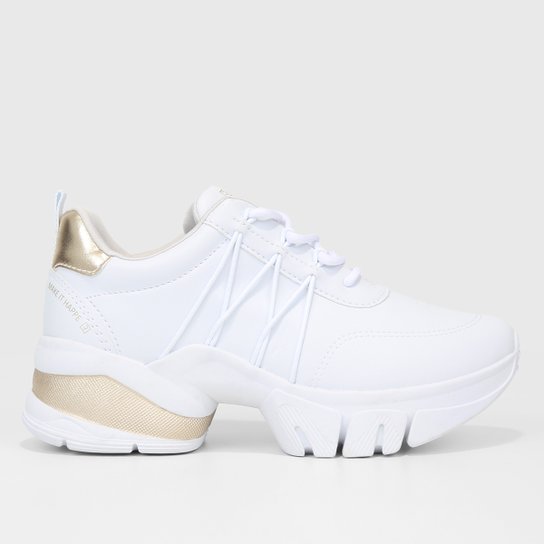 Tênis Ramarim Chunky Elásticos Feminino - Branco+Bege é ruim? Tênis Ramarim Chunky Elásticos Feminino - Branco+Bege é boa?