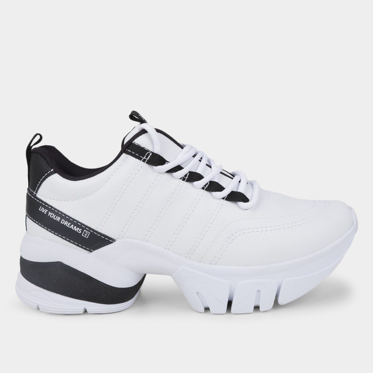 Tênis Ramarim Chunky Feminino Branco Netshoes - Main Image