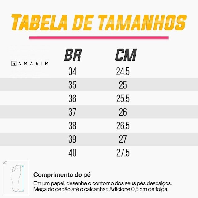 Tênis Ramarim Chunky Lifestyle Feminino
