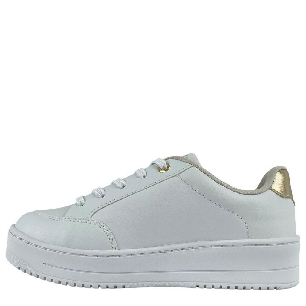 Tênis Ramarim Feminino Casual Branco Dourado