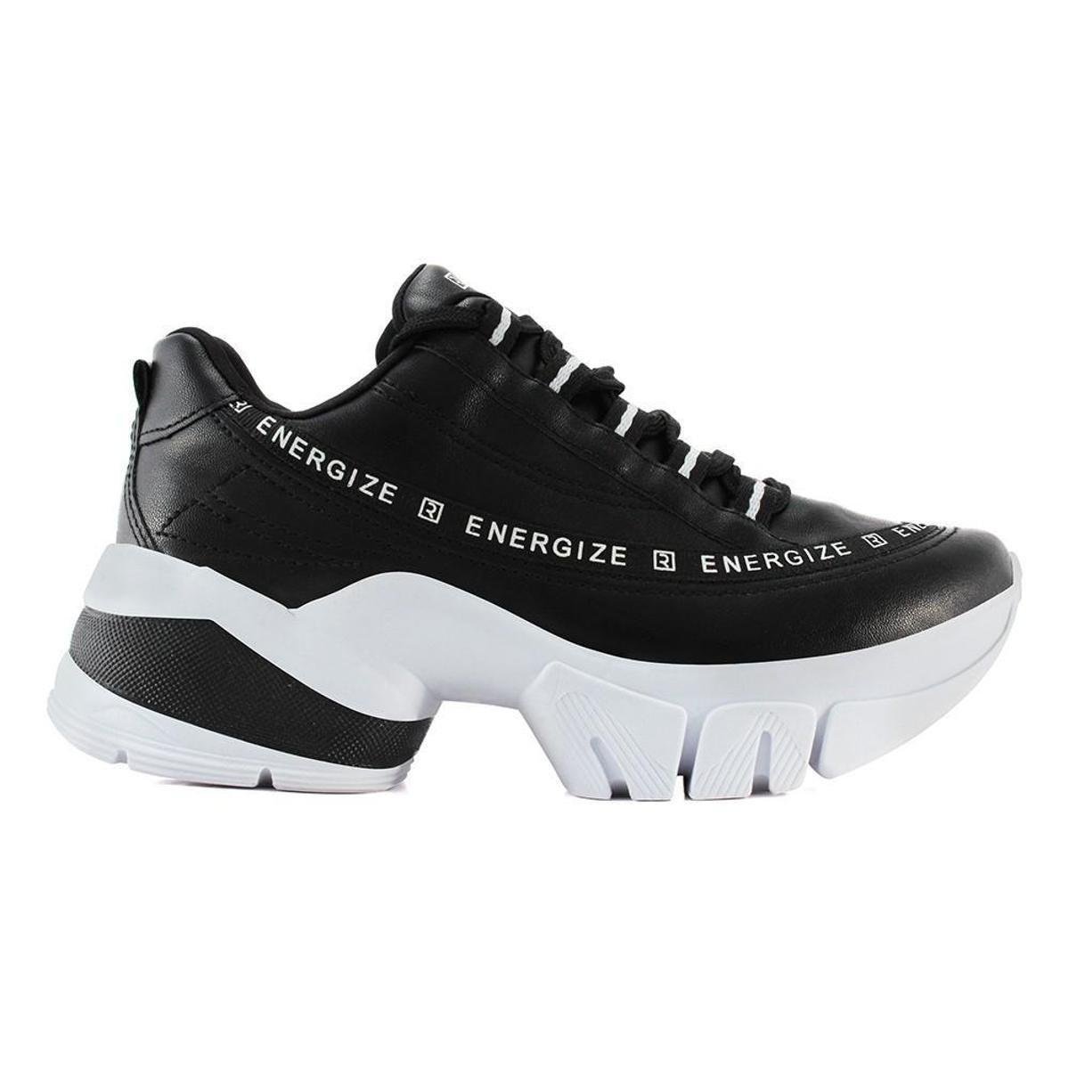 Tênis Ramarim Feminino Chunky Sneaker Plataforma Sola Alta - Preto |  Netshoes