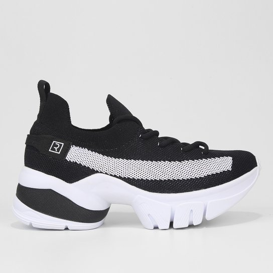 Tênis Ramarim Knit At Flow Feminino - Preto Menor preço em Tênis Ramarim Knit At Flow Feminino - Preto