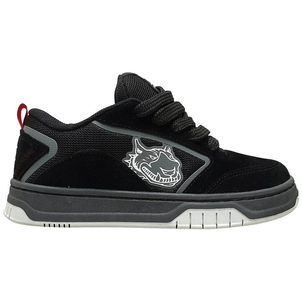 Tênis Red Nose Atuh Skate Estilo 2000 Robusto Preto Grafite