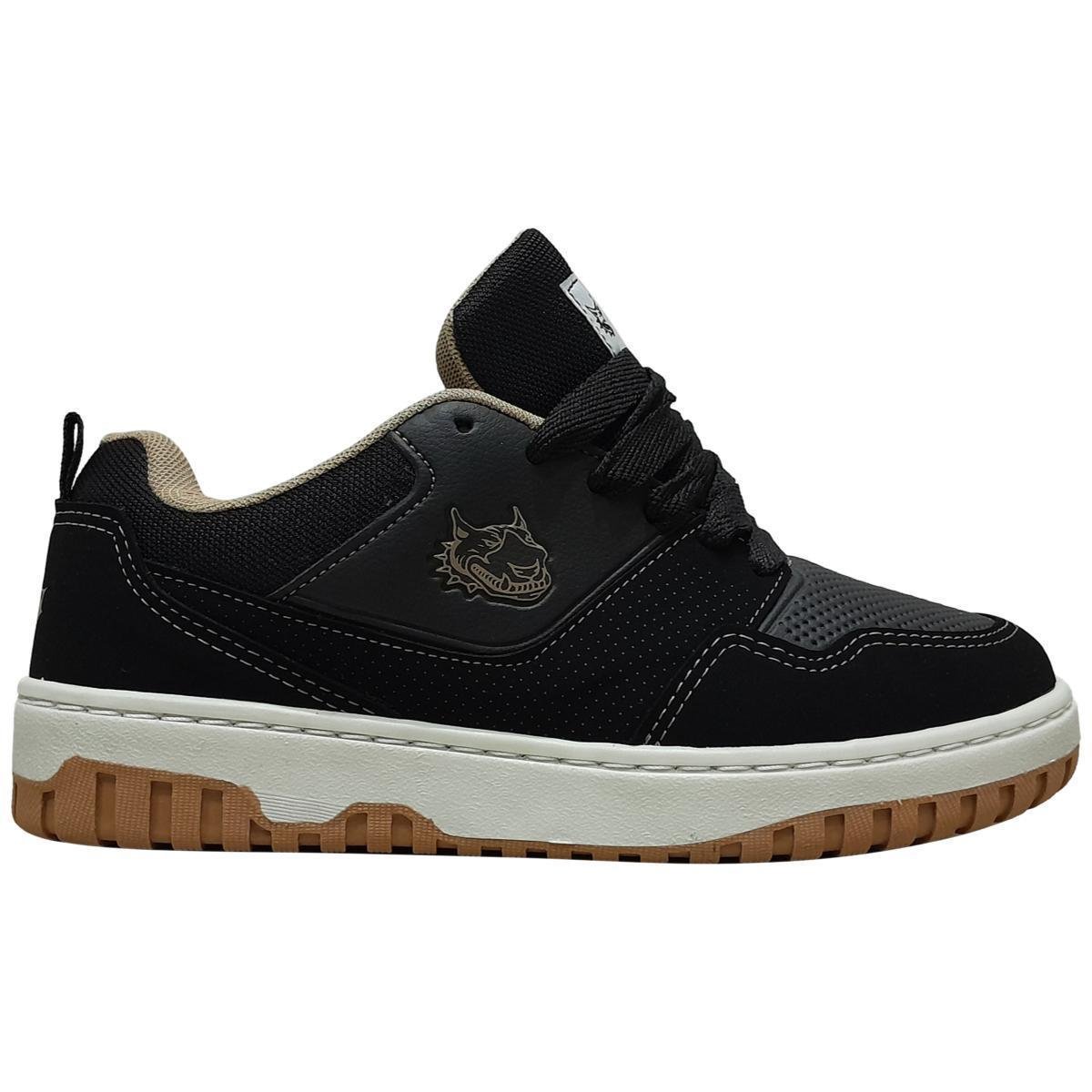 Tênis Red Nose Park Robusto Estilo Skate Anos 90 RN858 - Preto+