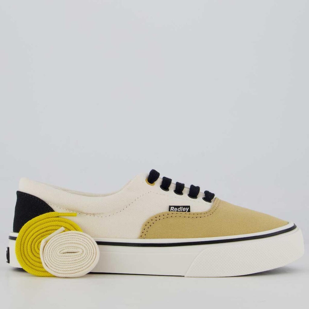 Tênis Redley Confort Branco e Preto