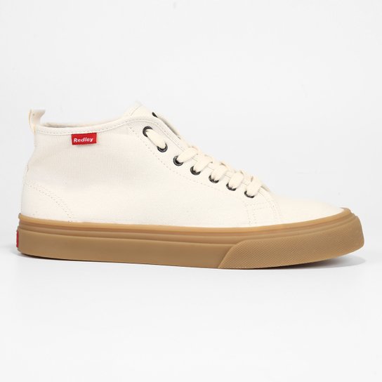 Tênis Redley Latex Originals Cano Médio Masculino - Areia Menor preço em Tênis Redley Latex Originals Cano Médio Masculino - Areia