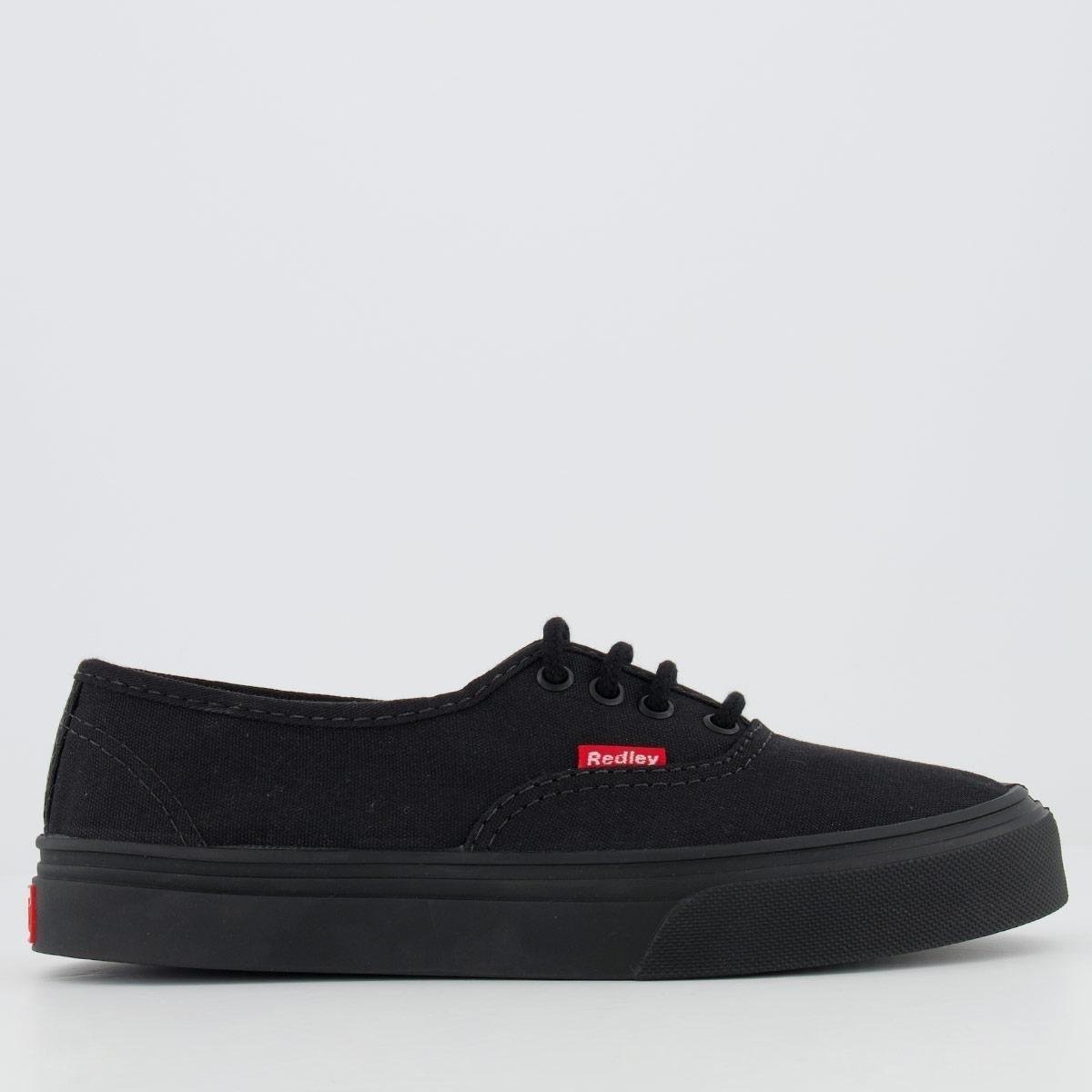 Tênis Redley Monocromo All Black Menor preço em Tênis Redley Monocromo All Black