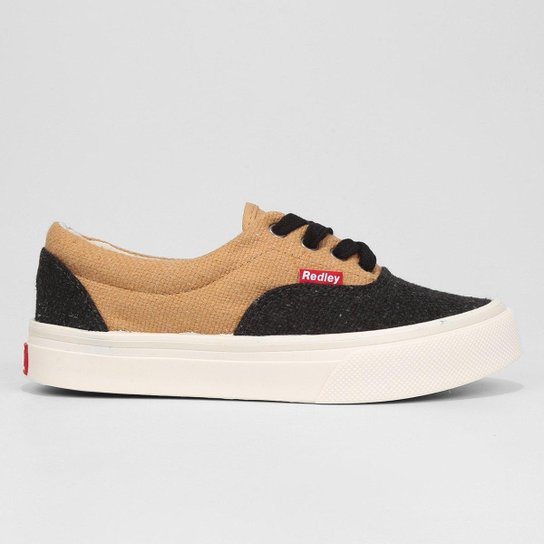 Tênis Redley Originals Bicolor - Preto+Caramelo Menor preço em Tênis Redley Originals Bicolor - Preto+Caramelo