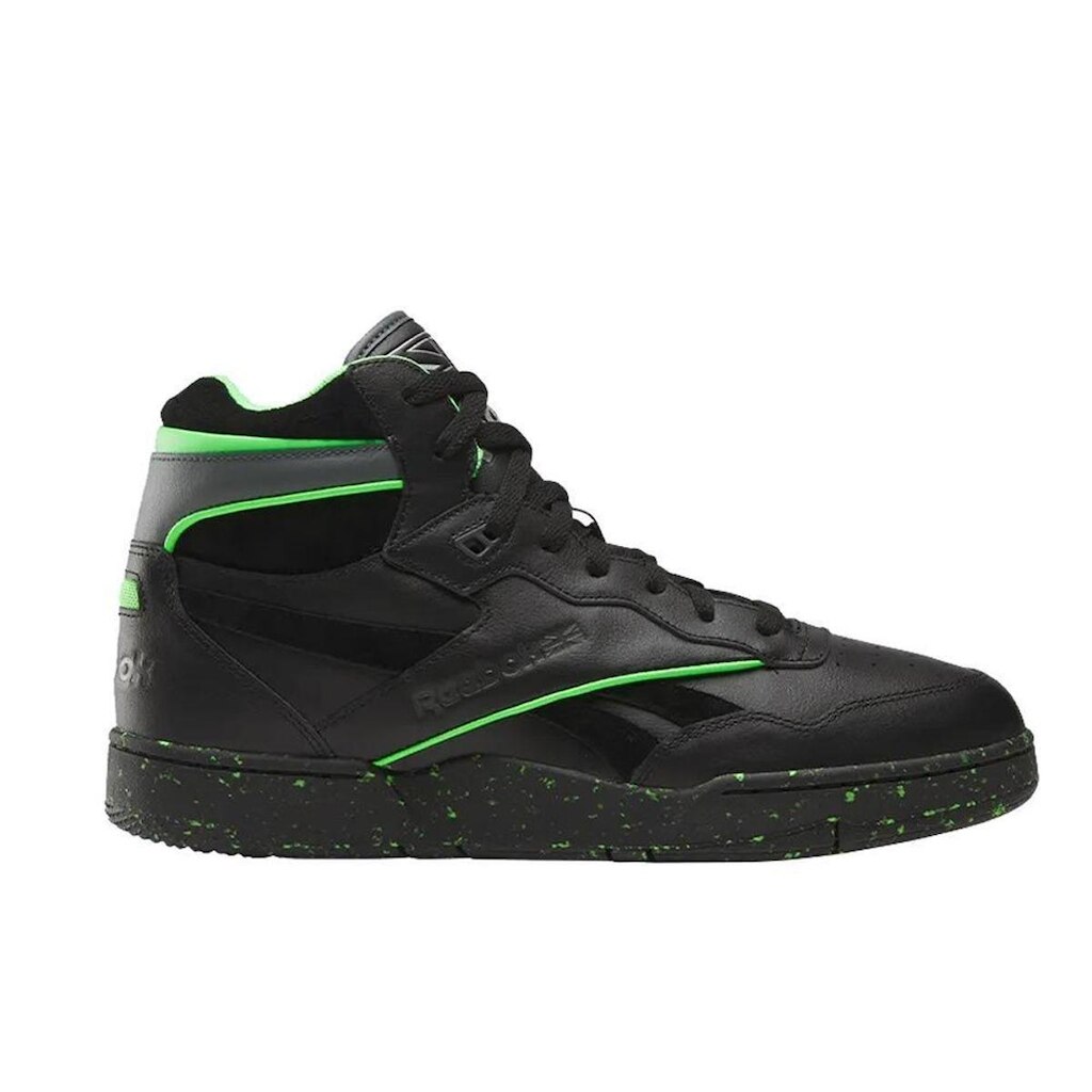 Tênis Reebok BB 4000 II Mid Masculino Black/Grey/Lime