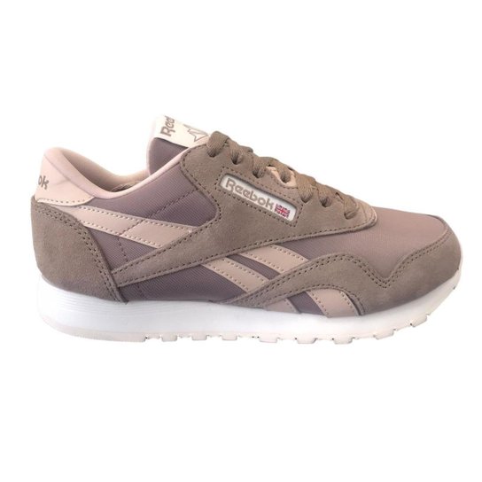 Tênis Reebok Cl Nylon Feminino - Marrom - Marrom Menor preço em Tênis Reebok Cl Nylon Feminino - Marrom - Marrom