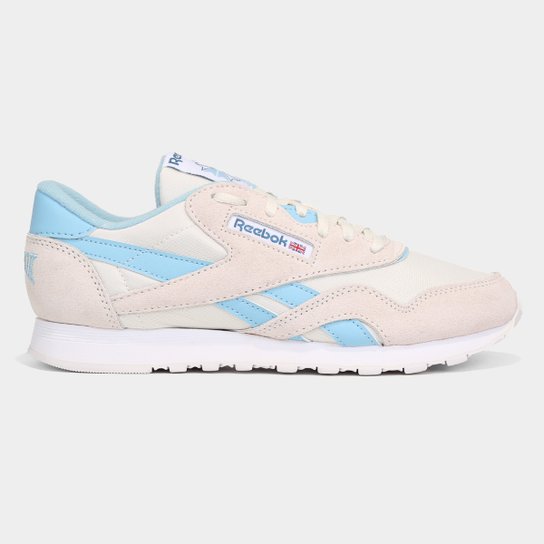 Tênis Reebok Cl Nylon Feminino - Branco Menor preço em Tênis Reebok Cl Nylon Feminino - Branco