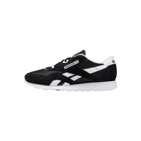 Tênis Reebok Cl Nylon Masculino - Preto+Branco é ruim? Tênis Reebok Cl Nylon Masculino - Preto+Branco é boa?